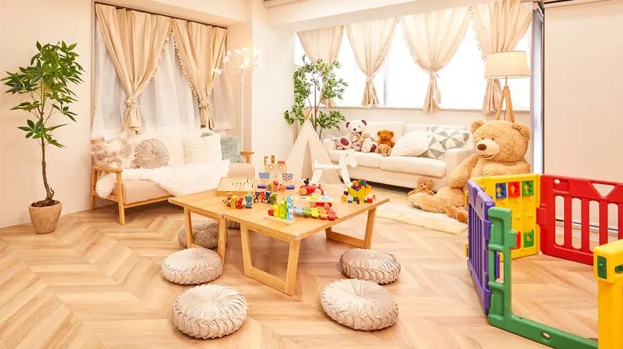 Moff Roomの暖かく居心地の良い室内